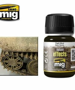 Ozzie Collectables All Board Games Ammo By MIG Enamel Effects Dark Mud 35ml