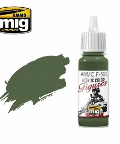 Ozzie Collectables Ammo By MIG Figures Paints Dark Olive Green 17ml