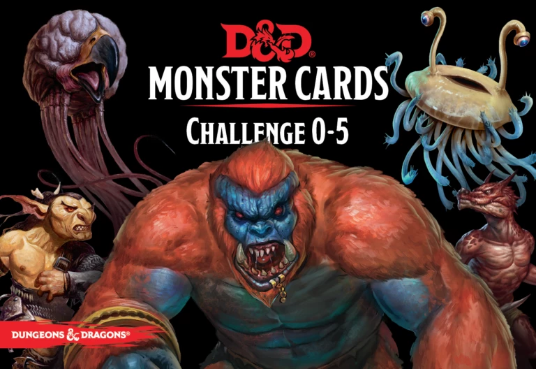 D&D Spellbook Cards Monster Challenge Deck 0-5 (179 Cards) 1 D&D Spellbook Cards Monster Challenge Deck 0-5 (179 Cards)
