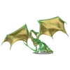 Ozzie Collectables D&D Icons Of The Realms Adult Emerald Dragon Premium Figure All Board Games