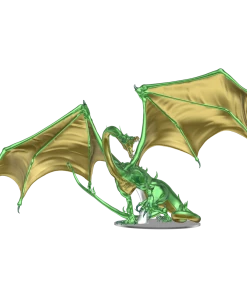 Ozzie Collectables D&D Icons Of The Realms Adult Emerald Dragon Premium Figure All Board Games