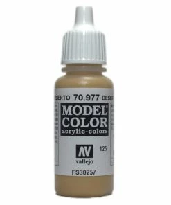 Ozzie Collectables Vallejo Model Colour - Desert Yellow 17 Ml
