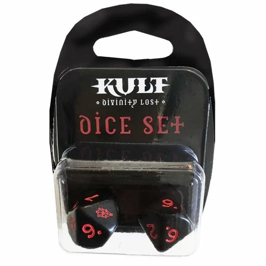 Ozzie Collectables All Board Games Kult: DIvinity Lost 4th Edition Dice Set (2 X D10) 1 Ozzie Collectables All Board Games Kult: DIvinity Lost 4th Edition Dice Set (2 X D10)