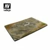 Ozzie Collectables Vallejo Scenics Bases 1/35 - 31x21 Wooden Airfield Surface Diorama Base All Board Games