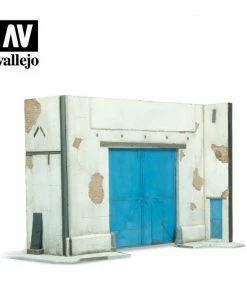 Ozzie Collectables All Board Games Vallejo Scenics Bases 1/35 -Factory Façade