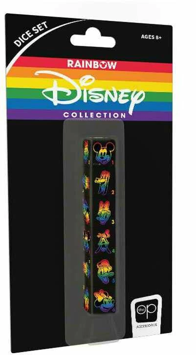 The Op Disney Rainbow Dice Set 1 The Op Disney Rainbow Dice Set