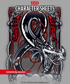 Hasbro / Wizards DUNGEONS & DRAGONS Character Sheets