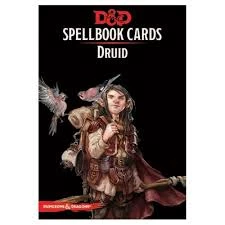 D&D Spellbook Cards Druid Deck (131 Cards) Revised 2018 Edition Dungeons & Dragons