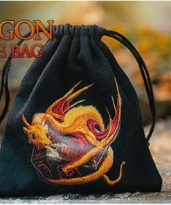 Q Workshop Bags & Wallets Dragon Black & Adorable Dice Bag