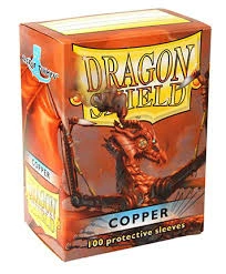Ozzie Collectables Sleeves - Dragon Shield - Box 100 - Copper All Board Games
