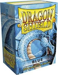 Ozzie Collectables Sleeves - Dragon Shield - Box 100 - Blue All Board Games