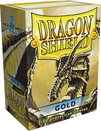 Ozzie Collectables Sleeves - Dragon Shield - Box 100 - Gold All Board Games