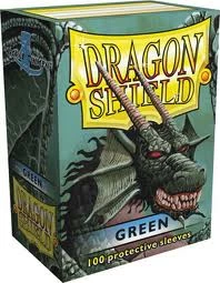 Ozzie Collectables Sleeves - Dragon Shield - Box 100 - Green