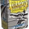 Ozzie Collectables Sleeves - Dragon Shield - Box 100 - Silver All Board Games