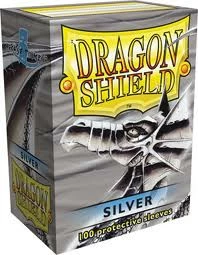 Ozzie Collectables Sleeves - Dragon Shield - Box 100 - Silver All Board Games