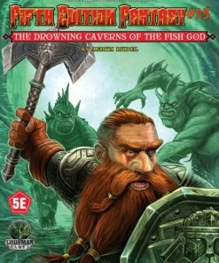 Fifth Edition Adventures D&D Fifth Edition Fantasy Adventure #15 Drowning Caverns Of The Fish God