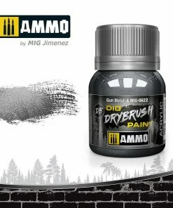 Ozzie Collectables Ammo By MIG Drybrush Gun Metal