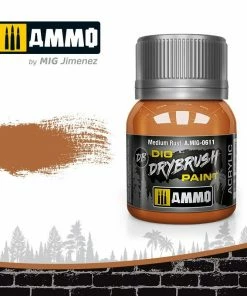 Ozzie Collectables Ammo By MIG Drybrush Medium Rust