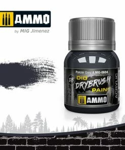 Ozzie Collectables All Board Games Ammo By MIG Drybrush Panzer Grey