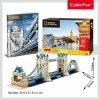 Ozzie Collectables All Board Games 3D Puzzles: National Geographic London – Tower Bridge 120pc