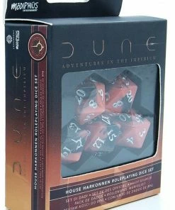 Modiphius Entertainment Dice Sets Dune RPG Dice Set - Harkonnen