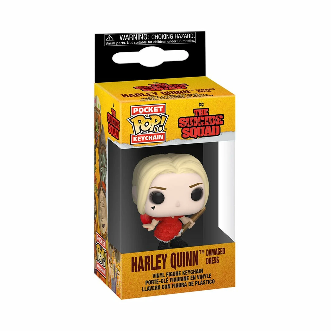 Funko The Suicide Squad - Harley Quinn Dress Pocket Pop! Keychain 5 Funko The Suicide Squad - Harley Quinn Dress Pocket Pop! Keychain