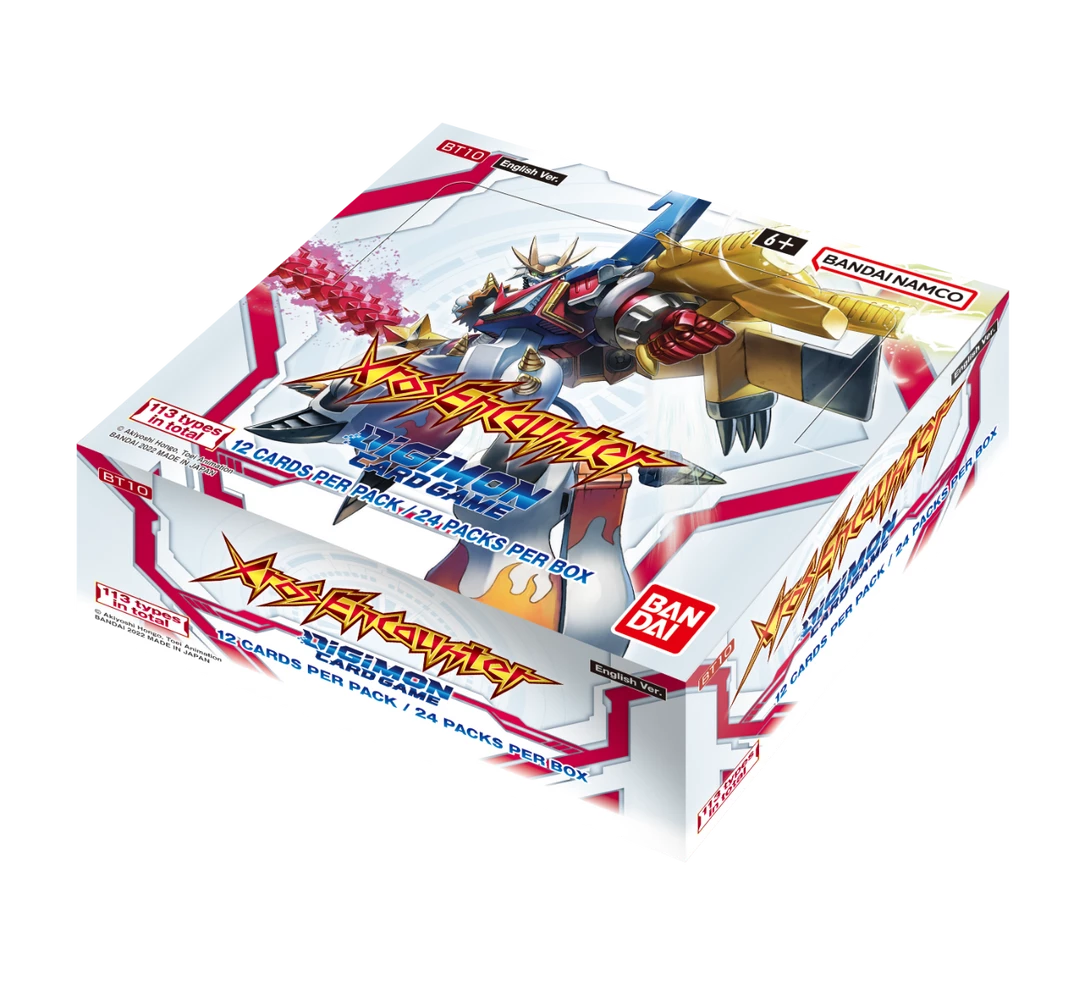 Digimon Card Game Series 10 Xros Encounter BT10 Booster Display 1 Digimon Card Game Series 10 Xros Encounter BT10 Booster Display