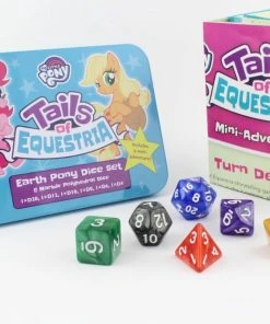 Ozzie Collectables My Little Pony RPG Tails Of Equestria Earth Pony Dice Set All Board Games