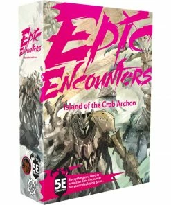 Ozzie Collectables Epic Encounters: Island Of The Crab Archon All Board Games