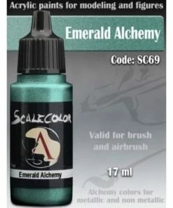 Ozzie Collectables All Board Games Scale 75 Scalecolor Metal N' Alchemy Emerald Alchemy 17ml