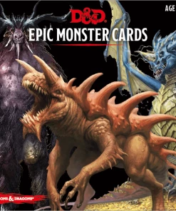 Ozzie Collectables Dungeons & Dragons D&D Epic Monster Cards