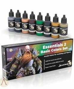 Ozzie Collectables Scale 75 Scalecolor Essentials 2 Paint Set All Board Games
