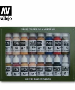 Ozzie Collectables Vallejo Model Colour - Face & Skin Tones 16 Colour Set All Board Games