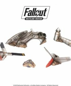 Ozzie Collectables All Board Games Fallout Wasteland Warfare Terrain Exp. Crashed Vertibird
