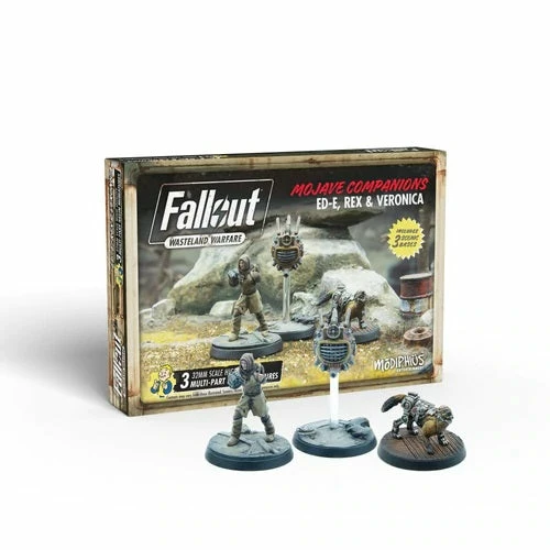 Ozzie Collectables All Board Games Fallout: Wasteland Warfare - Ed-E Rex And Veronica 1 Ozzie Collectables All Board Games Fallout: Wasteland Warfare - Ed-E Rex And Veronica