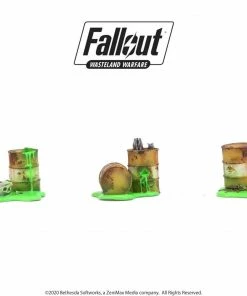 Ozzie Collectables Fallout Wasteland Warfare Terrain Expansion Radioactive Containers