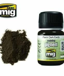 Ozzie Collectables All Board Games Ammo By MIG Pigments Farm Dark Earth 35ml