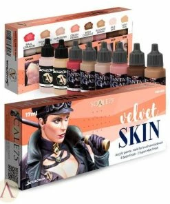 Ozzie Collectables Scale 75 Scalecolor Velvet Skin Paint Set