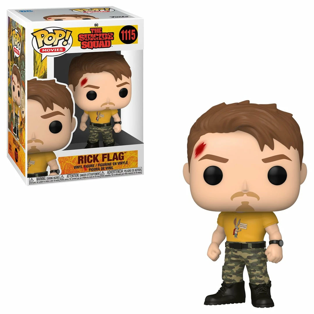 Funko Collections The Suicide Squad - Rick Flag Pop! Vinyl 3 Funko Collections The Suicide Squad - Rick Flag Pop! Vinyl
