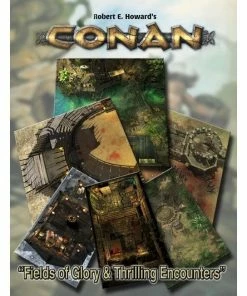Ozzie Collectables Conan: Fields Of Glory & Thrilling Encounters Geomorphic Tile Set