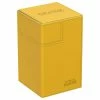 Ozzie Collectables Ultimate Guard Flip N Tray Deck Case 100+ Standard Size XenoSkin Amber Deck Box