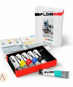 Ozzie Collectables Scale 75 Scalecolor Floww Primary Paint Set