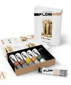 Ozzie Collectables Scale 75 Scalecolor Floww Scenery Paint Set All Board Games