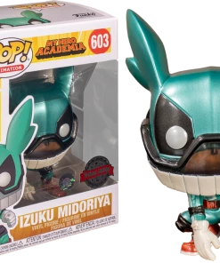 Funko POP! Vinyls My Hero Academia - Deku With Helmet Metallic US Exclusive Pop! Vinyl