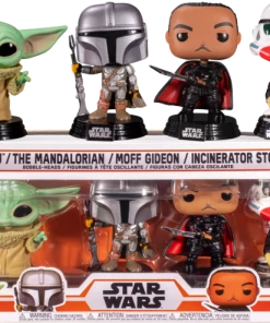 Funko Collections Star Wars: The Mandalorian - US Exclusive Pop! Vinyl 4-pack