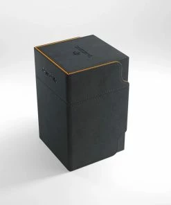 Ozzie Collectables All Board Games Gamegenic Watchtower 100+ XL 2021 Edition Black/Orange Deck Box