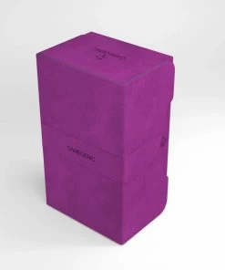 Ozzie Collectables All Board Games Gamegenic Stronghold 200+ Convertible Purple Deck Box