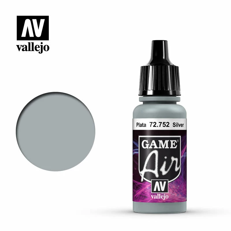 Ozzie Collectables Vallejo Game Air - Silver 17 Ml All Board Games 1 Ozzie Collectables Vallejo Game Air - Silver 17 Ml All Board Games