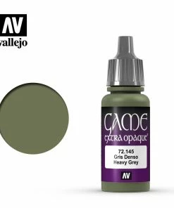 Ozzie Collectables All Board Games Vallejo Game Colour - Extra Opaque Heavy Grey 17 Ml