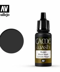 Ozzie Collectables Vallejo Game Colour - Black Wash 17 Ml All Board Games
